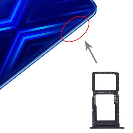 SIM-kaartlade + SIM-kaartlade / Micro SD-kaartlade voor Huawei Honor 9X / Honor 9X Pro