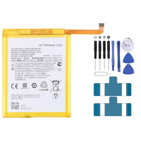 Voor Motorola One Fusion Plus Pakf0002in 5000mAh Vervanging Li-Polymeer Batterij LG50