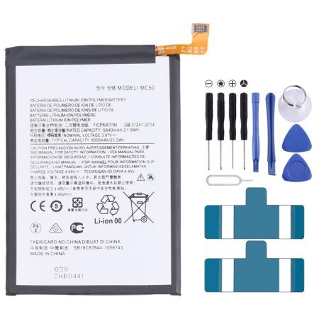 Voor MOTOROLA MOTO G9 POWER XT2091-3 / XT2091-4 6000 MAH Vervanging Li-Polymer Batterij MC50