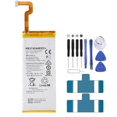 HB3742A0EZC + 2200 mAh oplaadbare Li-polymeer batterij voor Huawei P8 Lite