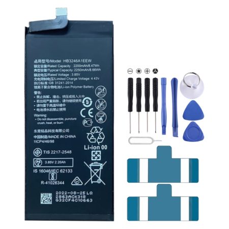 4000mAh batterij vervangen voor Huawei Nova 8 SE / Nova 8 Pro BRQ-AN00 HB466485EEW