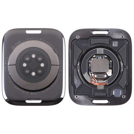 Voor Apple Watch Series 8 45 mm GPS glazen achterkant met oplaadmodule