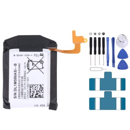 Li-Polymeer Batterij Vervanging tbv, 380mAh EB-BR760ABE, 236mAh EB-BR500ABU, 340mAh  EB-BR820ABY, 472mAh EB-BR800ABU, 247mAh EB-BR830ABY, 270mAh EB-BR170ABU, 250mAh EB-BR720ABE, 330mAh EB-BR840ABY, 200mAh EB-BR365ABE, 270mAh EB-BR810ABU...