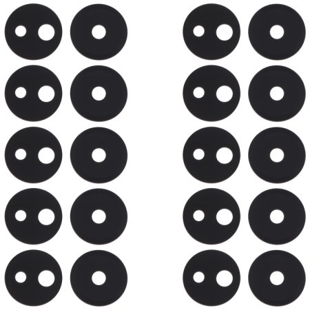 Voor Realme 10 Pro + 10 paar originele cameralens aan de achterkant