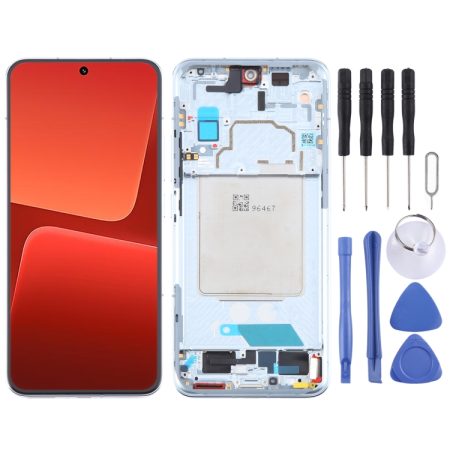 Voor Xiaomi 13 Originele AMOLED LCD-scherm Digitizer volledige montage met frame
